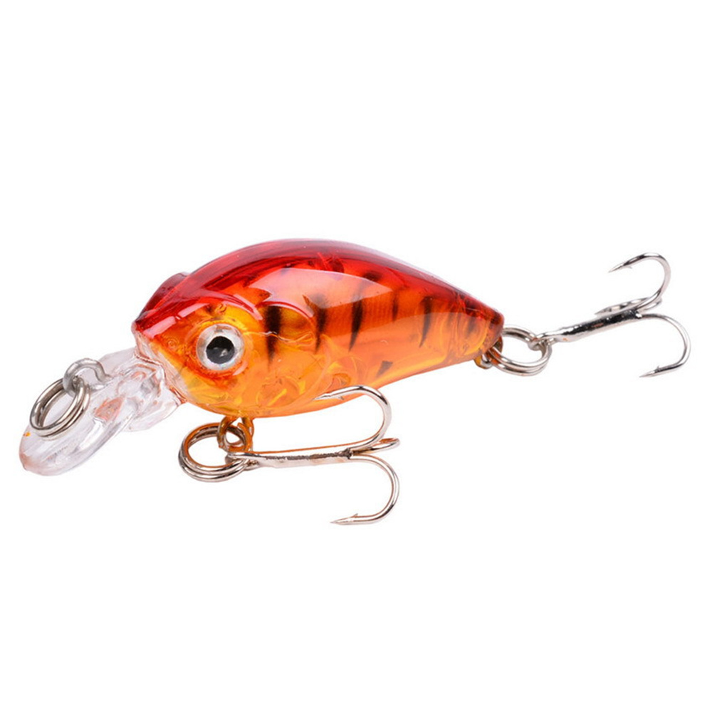 1Pcs 3.5g 4.5cm Top water Mini - Fishing Hook Treble review and price