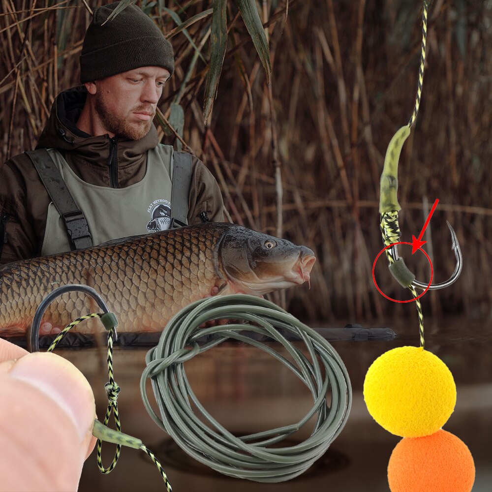 Carp Fishing Silicone Tube For - Fishing Hook Size review and price