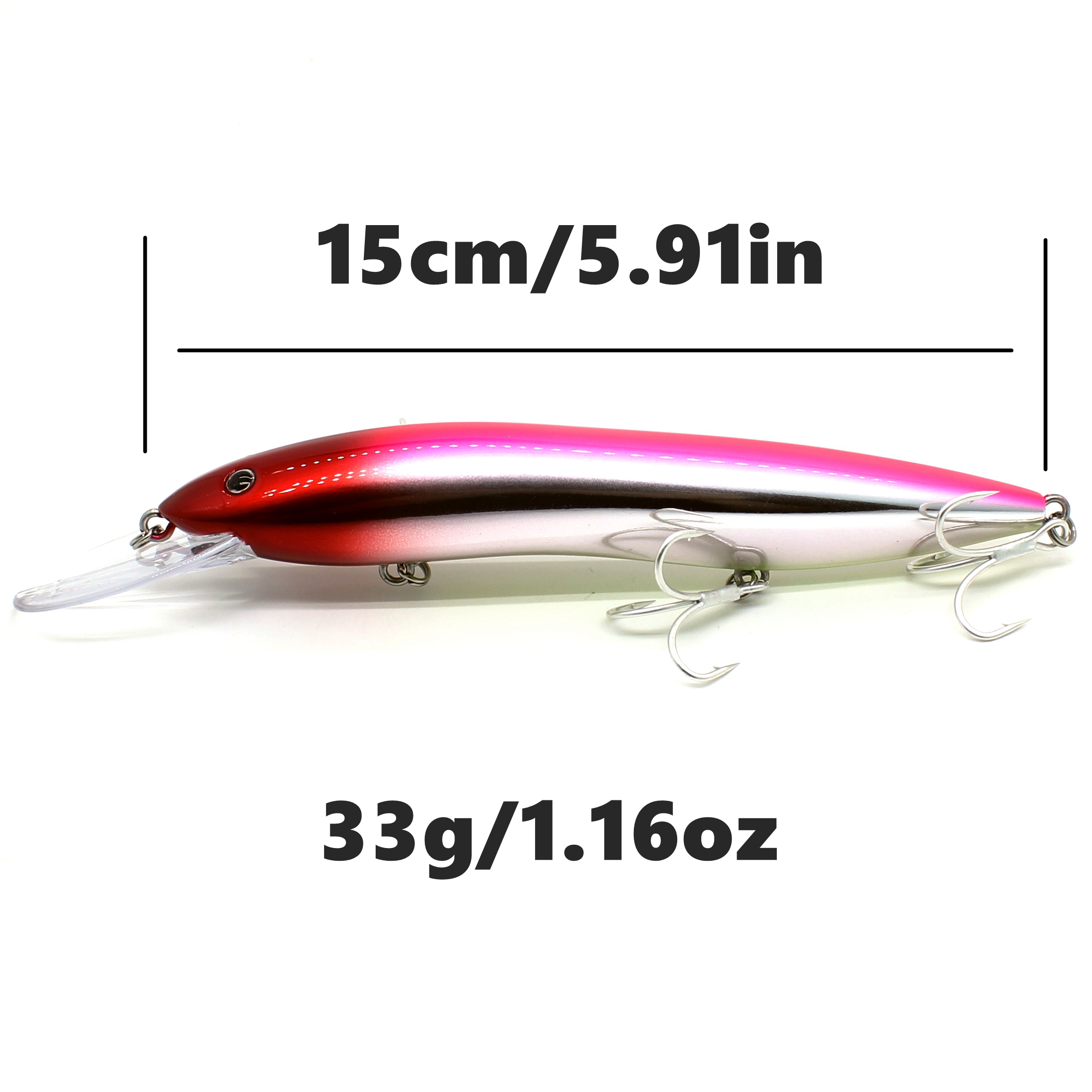 AOCLU-Hard Bait for Deep Sea B - Fishing Hook Treble review and price