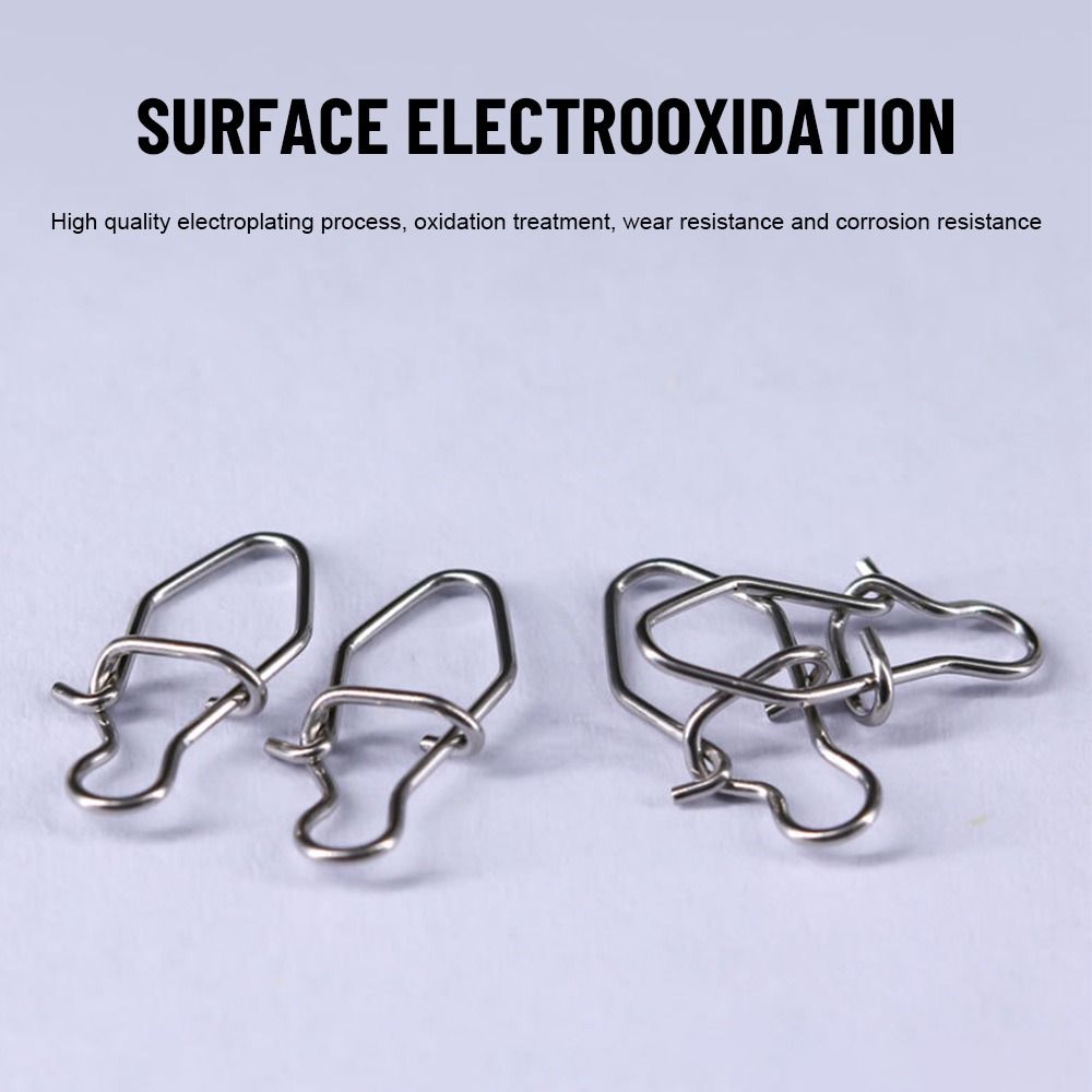 100pcs/lot nice Snap Fishing B - Fishing Hook Stainless Steel review and price