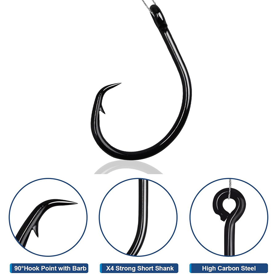 Circle Hooks 3X Strong Saltwat - Fishing Hook Circle review and price