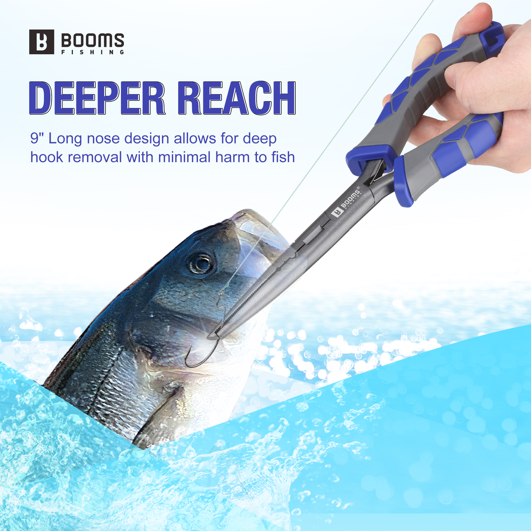 Booms Fishing XW10 23cm Long N - Fishing Hook Remover review and price