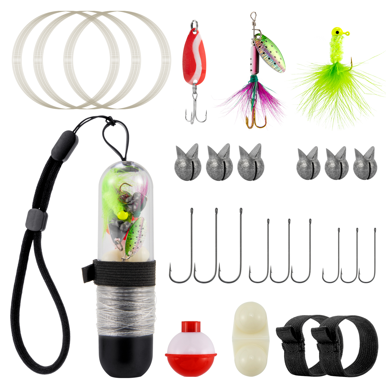 25pcs Survival Fishing Kit Poc - Fishing Hook Jig review and price