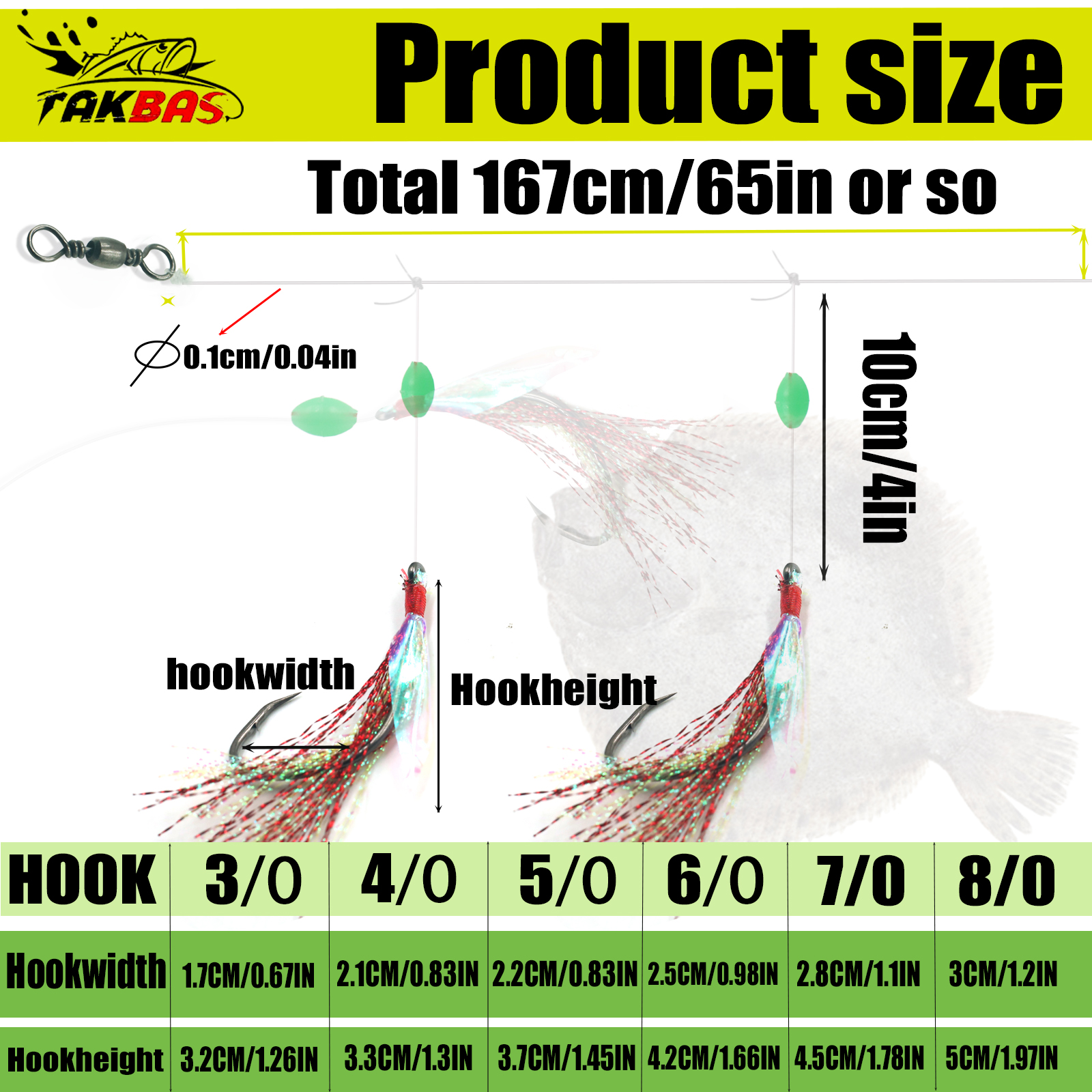 6pcs Snapper Tackle Flasher Ri - Fishing Hook Circle review and price
