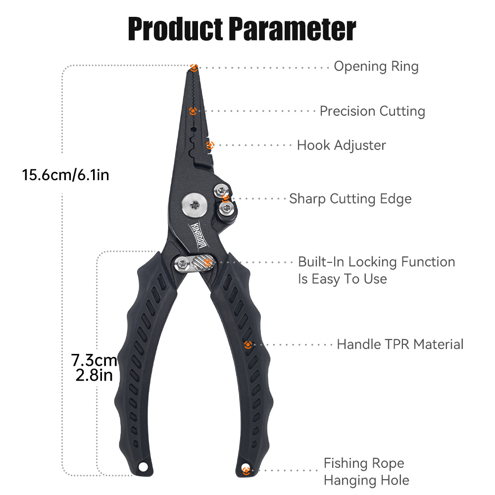 Kingdom Fishing Pliers Multifu - Fishing Hook Stainless Steel review and price