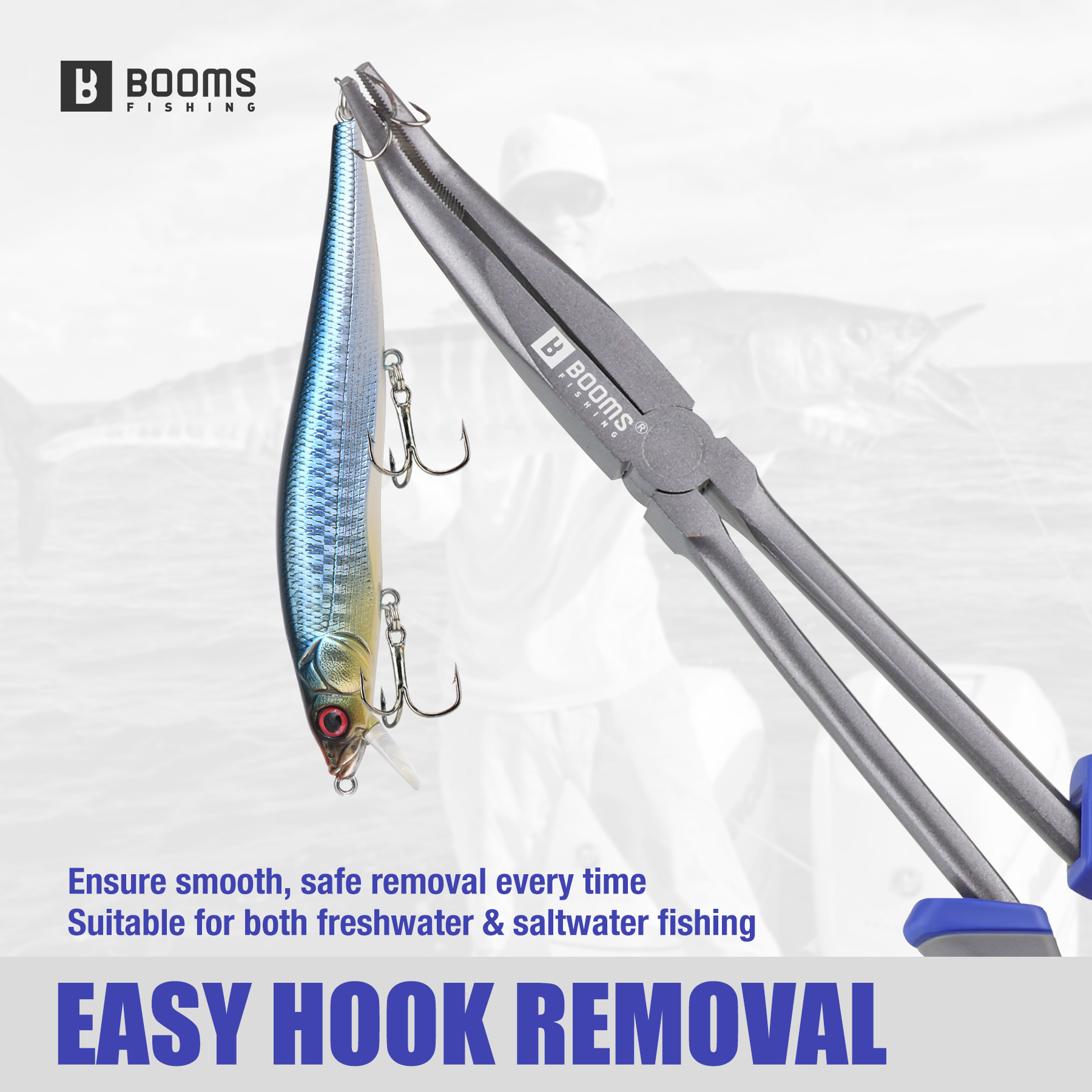 Booms Fishing XW11 Fishing Pli - Fishing Hook Remover review and price