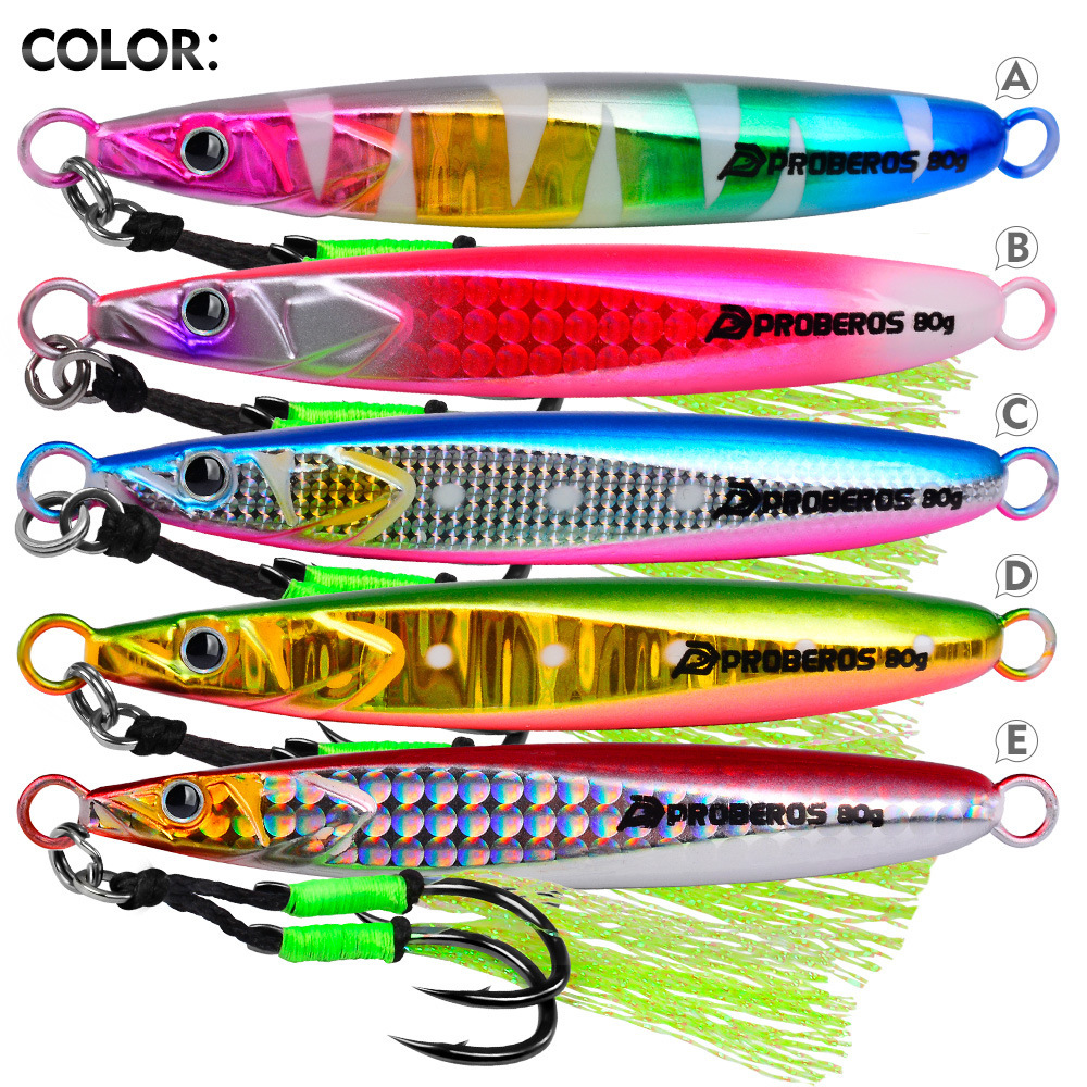 LHFSH Luminous Metal Jig Fishi - Fishing Hook Treble review and price