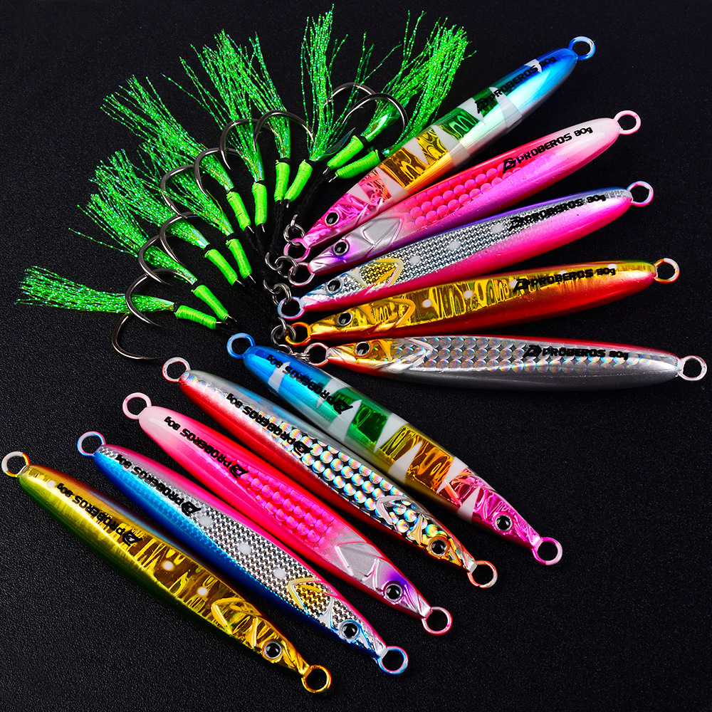 LHFSH Luminous Metal Jig Fishi - Fishing Hook Treble review and price