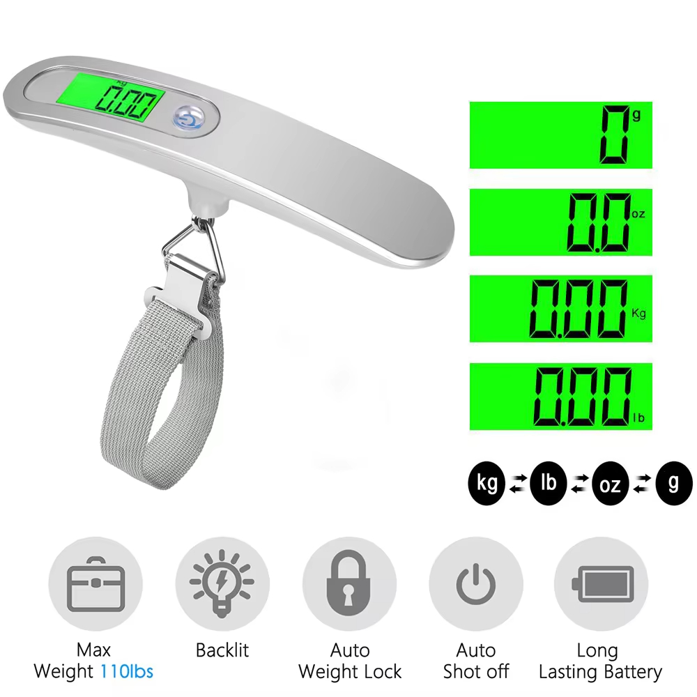 Portable Scale Digital LCD Dis - Fishing Hook Stainless Steel review and price