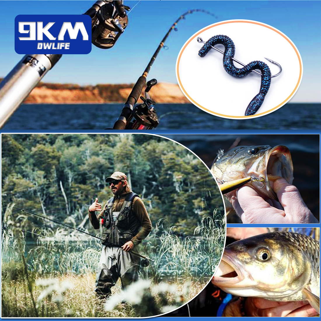 Fishing Hooks Long Shank Hooks - Fishing Hook Barbless review and price