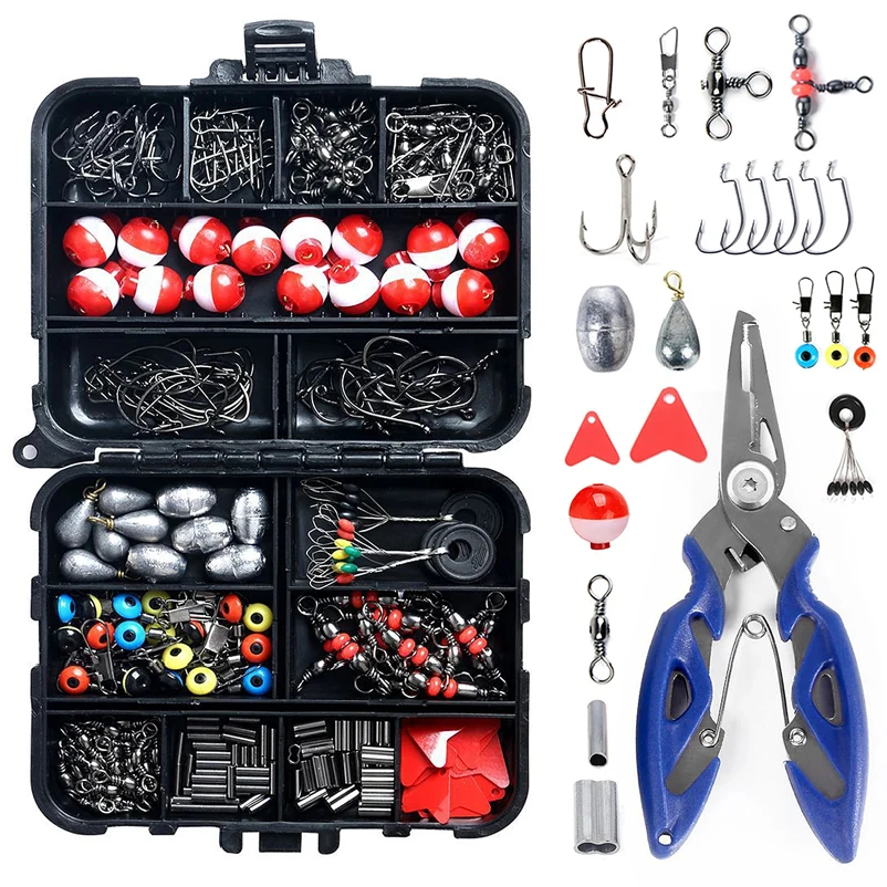263pcs Outdoor Fishing Accesso - Fishing Hook Box review and price