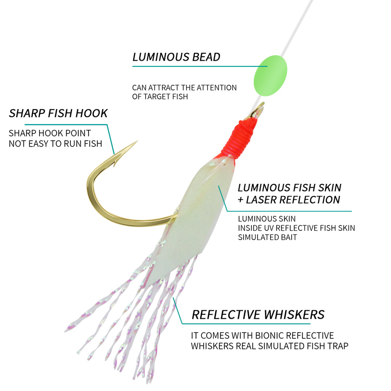 ZYZHE Fishing Sabiki Hook Lumi - Fishing Hook Assortment review and price
