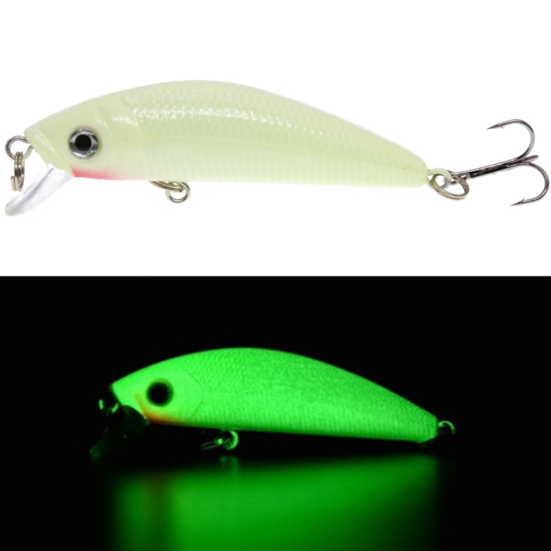 1Pcs 3D Luminous Night Fishing - Fishing Hook Treble review and price