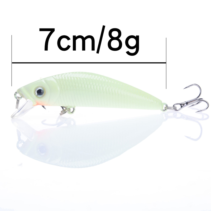 1Pcs 3D Luminous Night Fishing - Fishing Hook Treble review and price