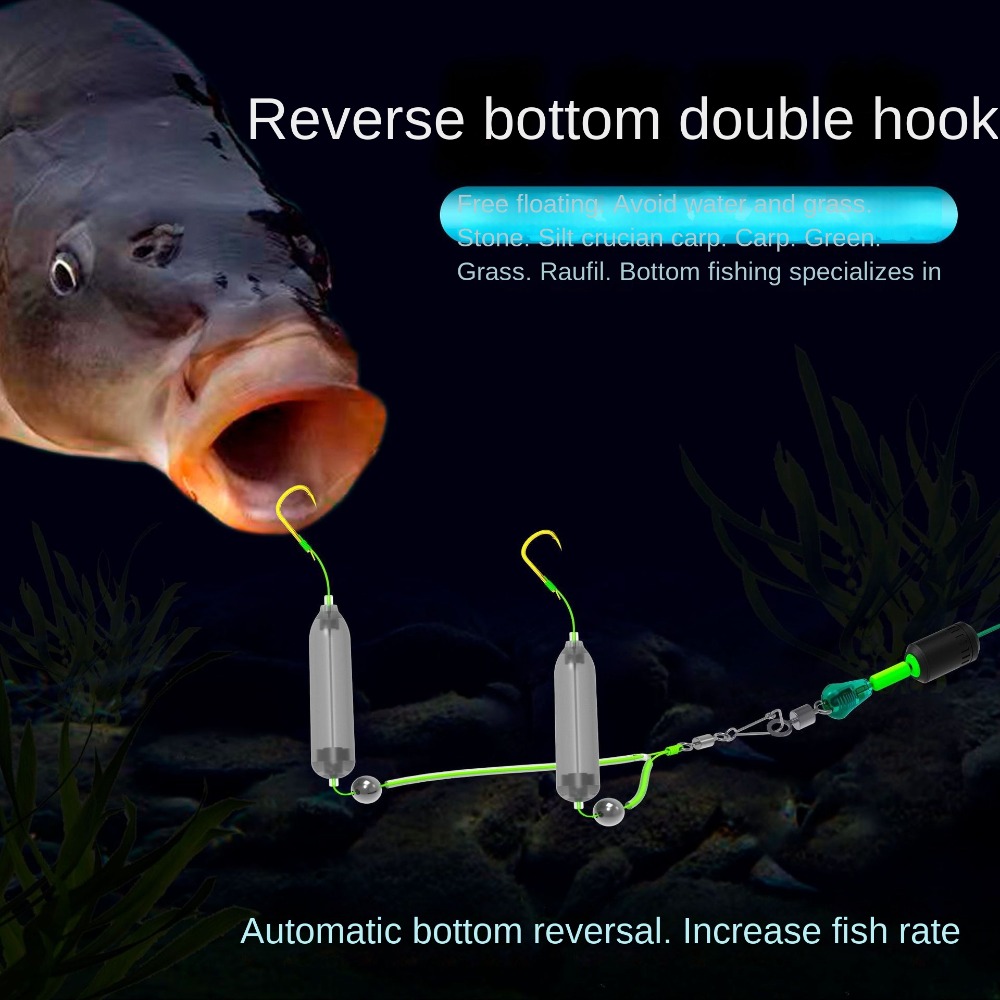 30pcs 2 size Fishing Hair Rigs - Fishing Hook Size review and price