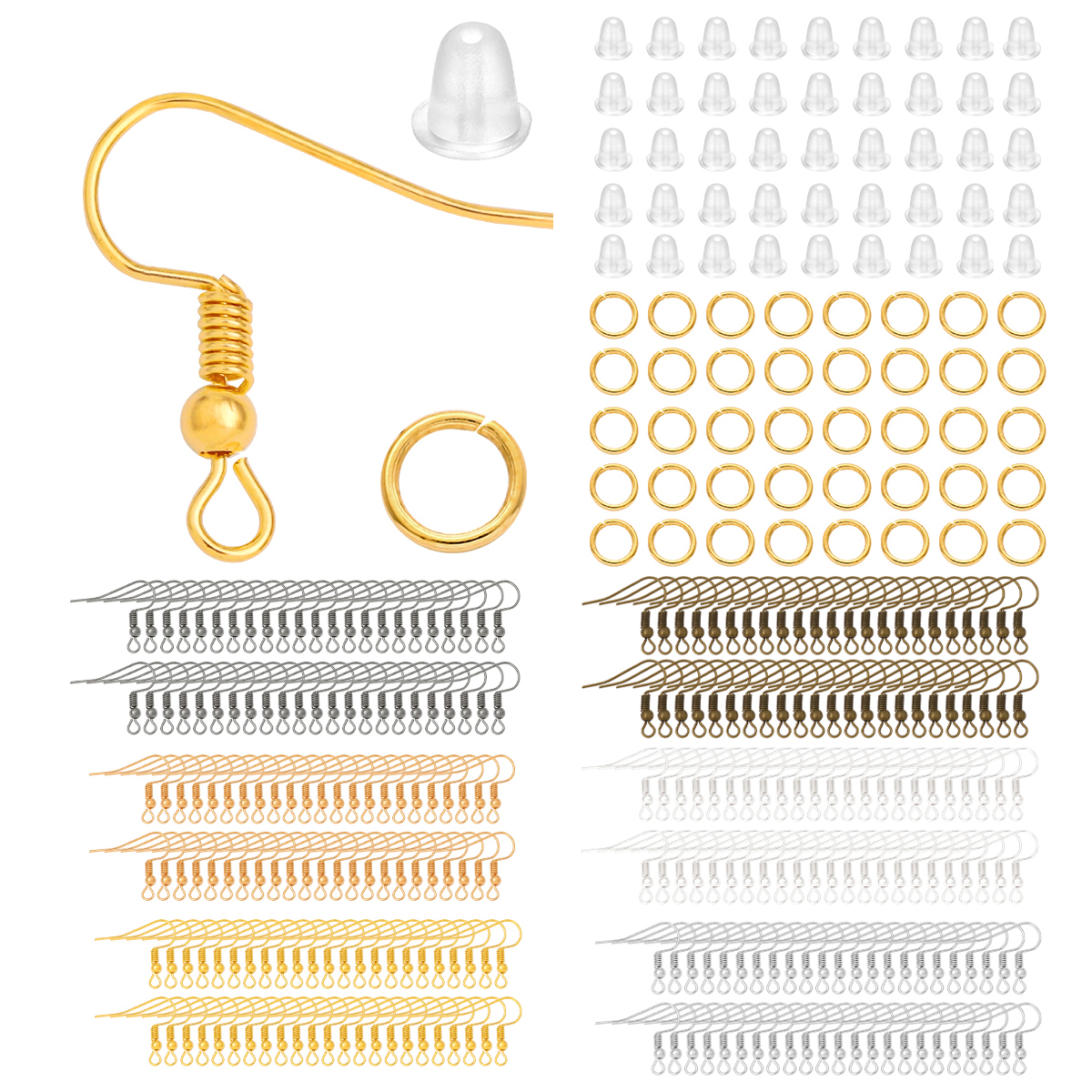 100-300pcs/Lot Hypoallergenic  - Fishing Hook Assortment review and price