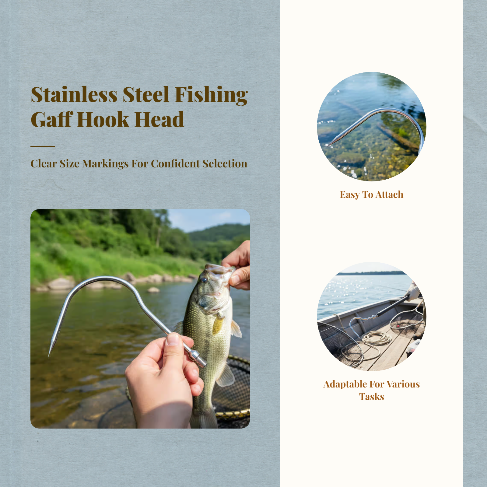Fishing Sickle Head Stainless  - Fishing Hook Stainless Steel review and price