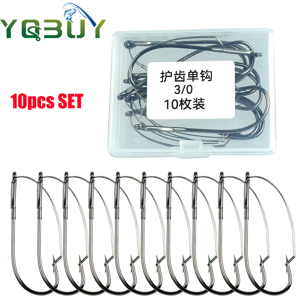 10Pcs/box Fishing Wacky Weedle - Fishing Hook Weedless review and price