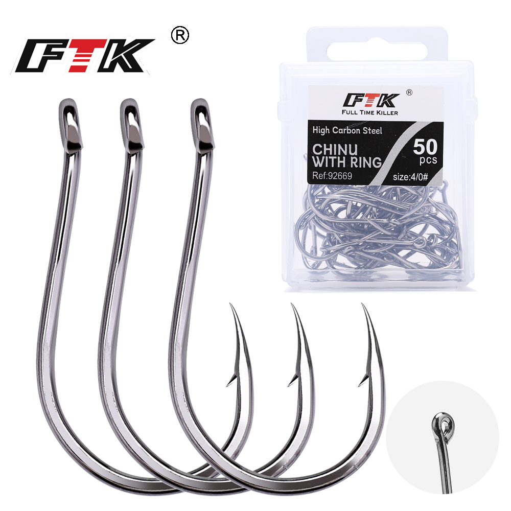 FTK 50-100Pcs/Box Fishing Hook - Fishing Hook Assortment review and price