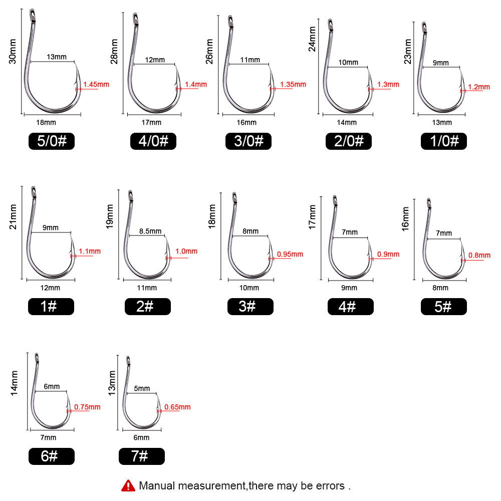 FTK 50-100Pcs/Box Fishing Hook - Fishing Hook Assortment review and price