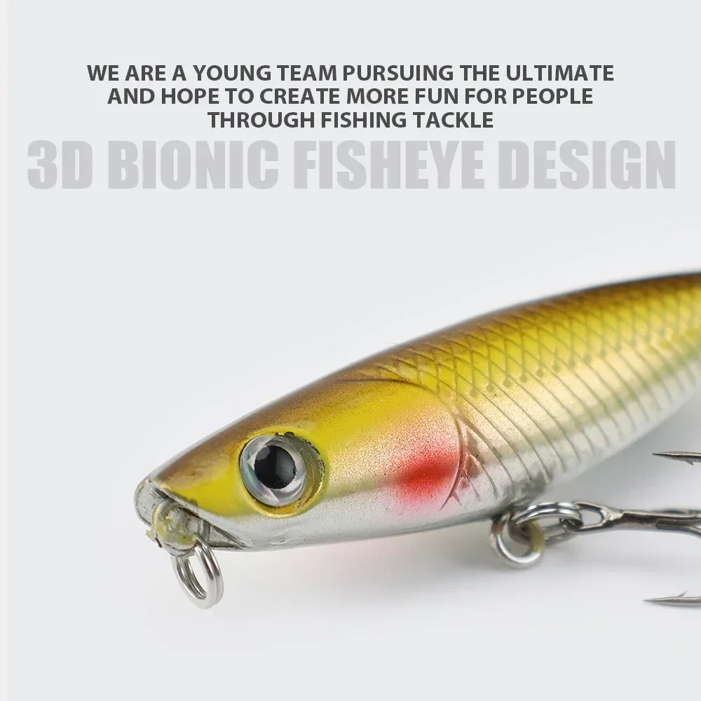 45mm 1.9g 1pcs Zigzag Dog Penc - Fishing Hook Treble review and price