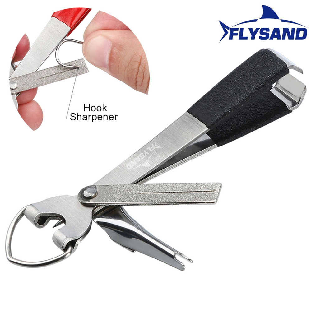 FLYSAND 4-in-1 Quick Tie Nail  - Fishing Hook Sharpener review and price