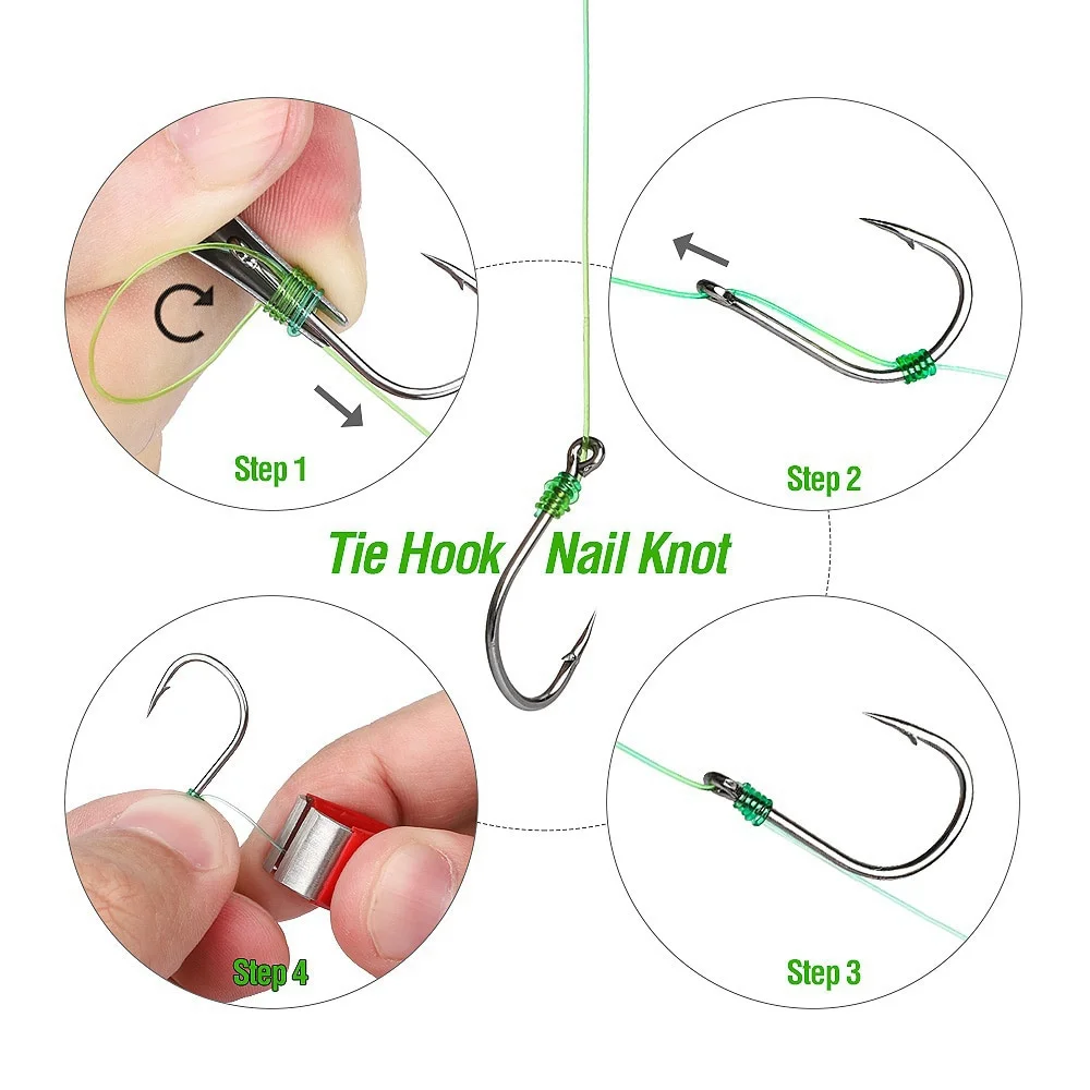 FLYSAND 4-in-1 Quick Tie Nail  - Fishing Hook Sharpener review and price
