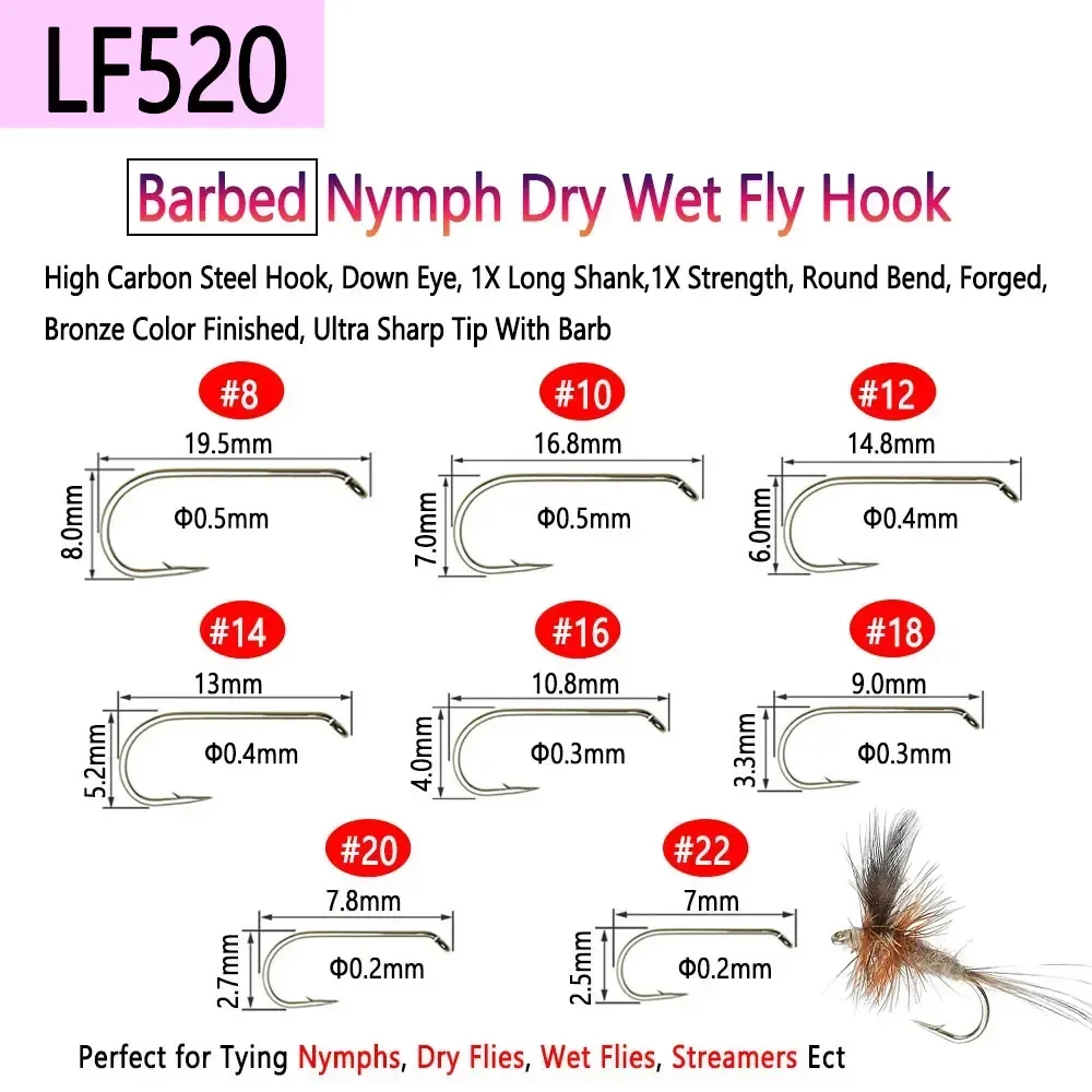 Bimoo 100PCS 1#~22# Barbed & B - Fishing Hook Barbless review and price